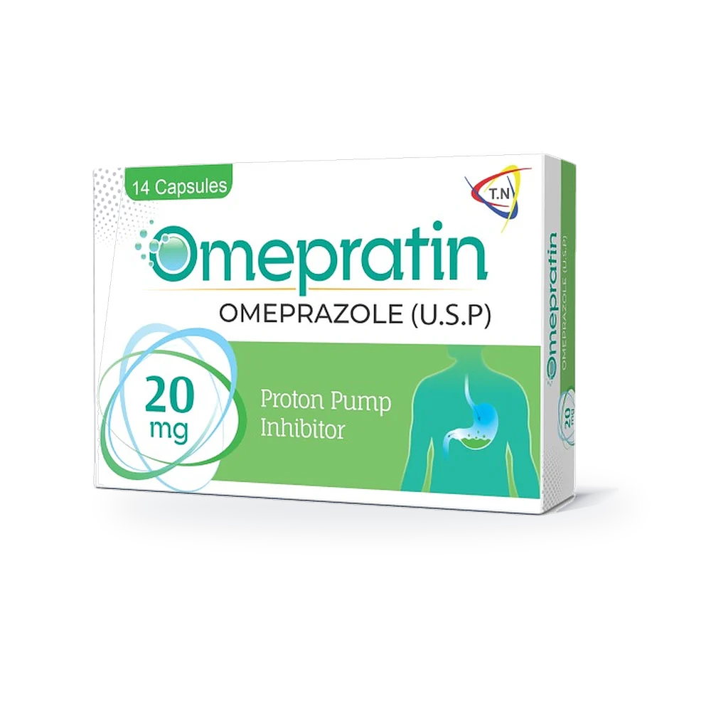 Omepratin 20 mg pack