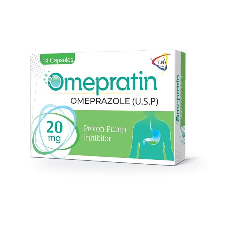 Omepratin 20 mg pack